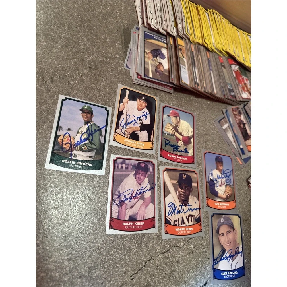 1988/1989 Pacific Baseball Legends MULTIPLE Complete Sets of Cards 7 SIGNED Rare